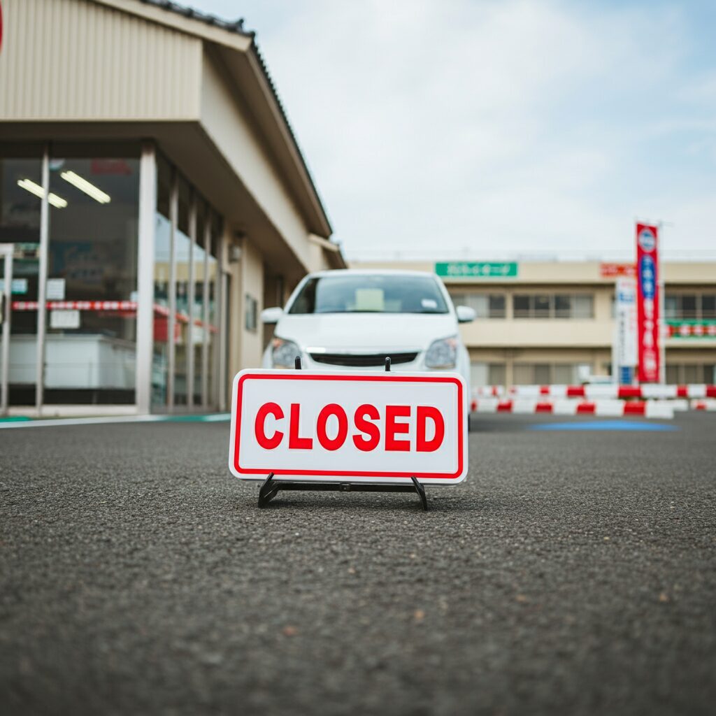 自動車学校の閉校情報